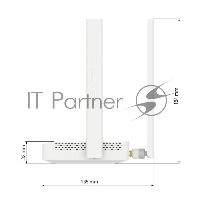 Интернет-центр Keenetic KN-4910 с модемом 4G, Mesh Wi-Fi 5 AC1200 и 4-портовым Smart-коммутатором