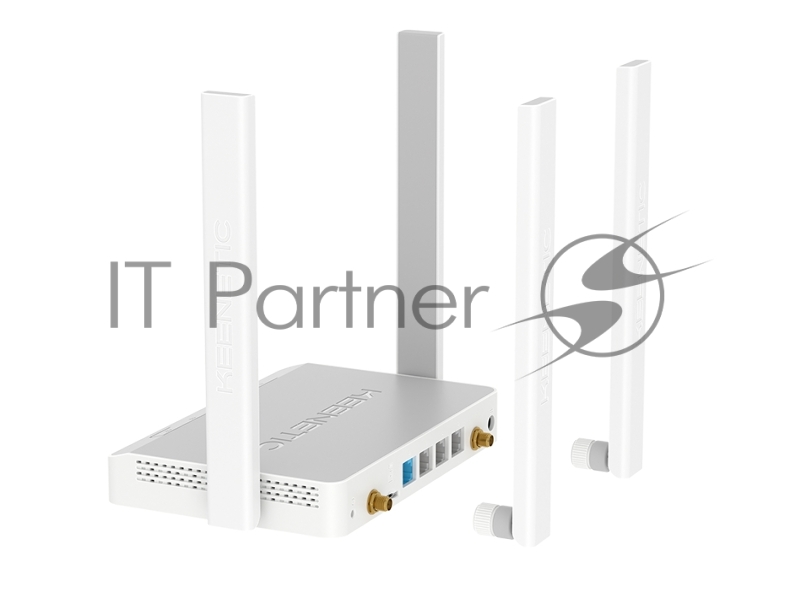 Интернет-центр Keenetic KN-4910 с модемом 4G, Mesh Wi-Fi 5 AC1200 и 4-портовым Smart-коммутатором