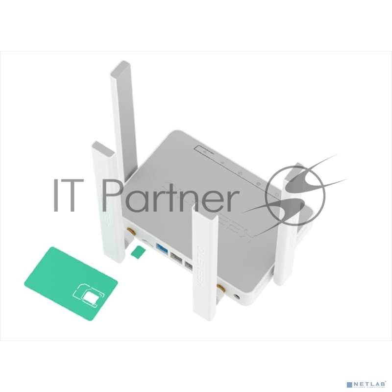Интернет-центр Keenetic KN-4910 с модемом 4G, Mesh Wi-Fi 5 AC1200 и 4-портовым Smart-коммутатором