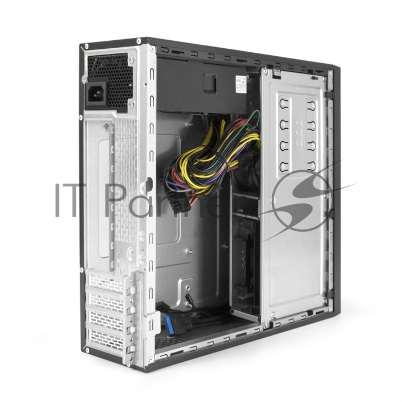 Корпус Desktop ExeGate MI-641-01-TPS300 (mini-ITX/mATX, БП TPS300 с вент. 8см, 2*USB+2*USB3.0, HD аудио, черный)