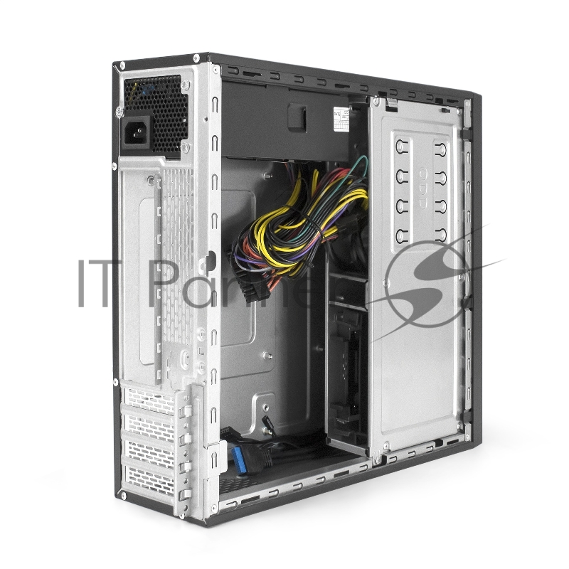Корпус Desktop ExeGate MI-641-01-TPS300 (mini-ITX/mATX, БП TPS300 с вент. 8см, 2*USB+2*USB3.0, HD аудио, черный)