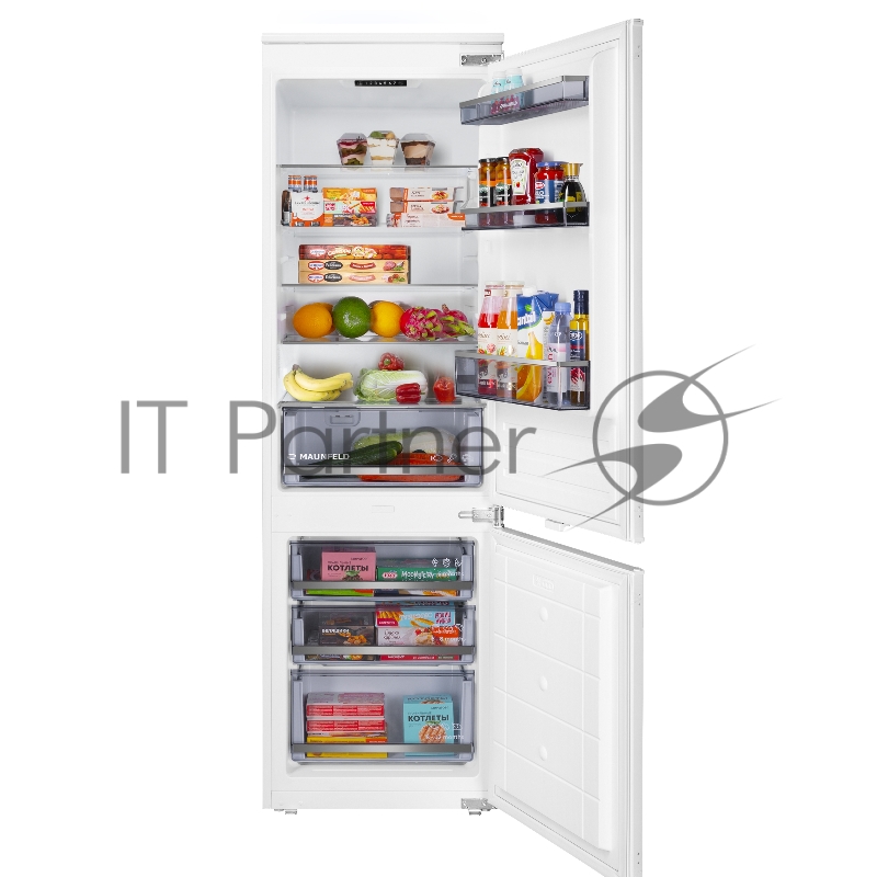 Холодильник Maunfeld MBF177SWGR 2-хкамерн. белый (КА-00021757)