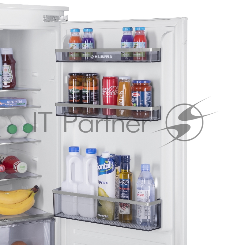 Холодильник Maunfeld MBF177SWGR 2-хкамерн. белый (КА-00021757)