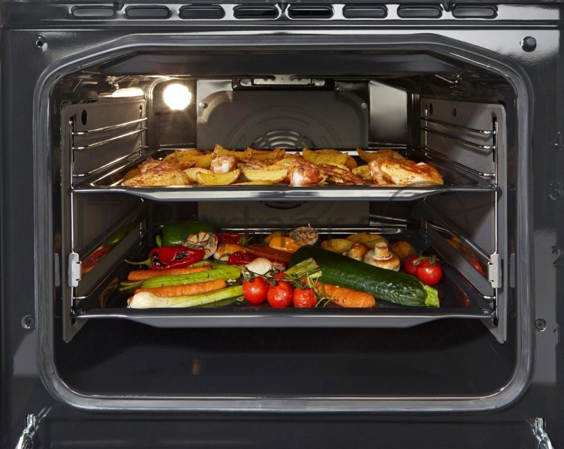 Плита Электрическая Gorenje GEC5C42WG белый стеклокерамика (без крышки)