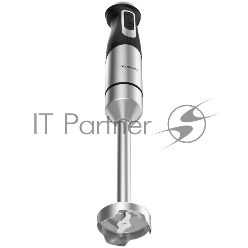 Topdevice Ручной блендер HB2 /3 в 1/1000 Вт/Турборежим/500 мл/1.2 м/черно-серебристый
