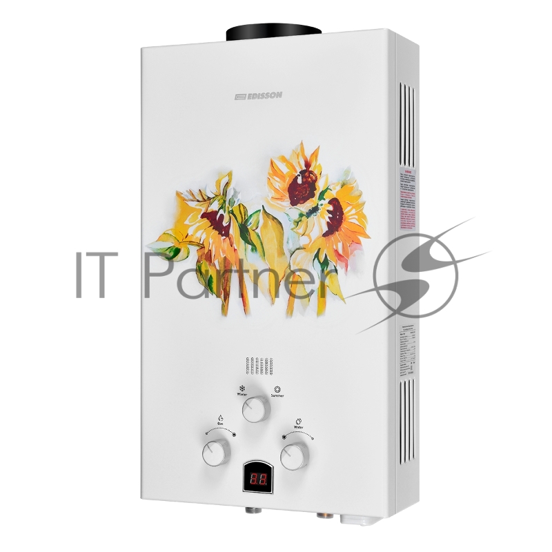 Водонагреватель EDISSON E 20 GD (Подсолнухи)