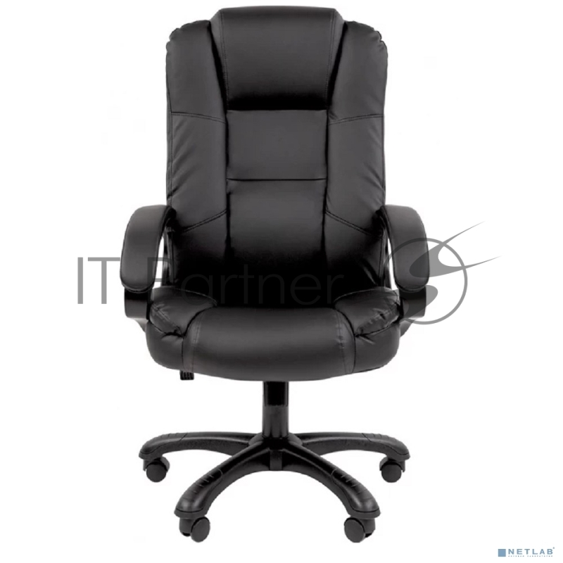 Офисное кресло Chairman 600 Россия экопремиум черный (7158658)