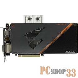 Видеокарта GIGABYTE GeForce GTX 1080 Ti AORUS WATERFORCE WB Xtreme Edition 11G 11ГБ GV-N108TAORUSX WB-11GD (GeForce GTX 1080 Ti, DDR5X, DVI, 3xHDMI, 3xDP) (PCI-E)