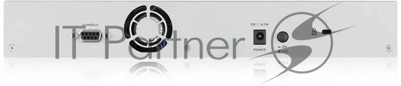 Межсетевой экран и Wi-Fi контроллер Zyxel USG FLEX 500 с подпиской Gold на 1 год (AS, AV, CF, IDP/DPI, Sandboxing, SecuReporter, Secure Wi-Fi, 72 AP), Rack, 7 конфигурируемых (LAN/WAN) портов GE, 1xSF