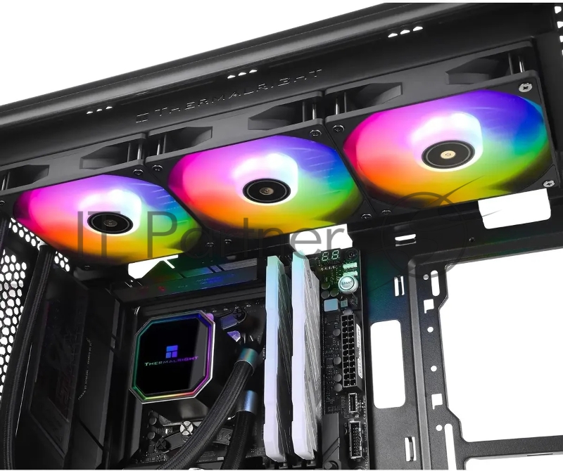 Система водяного охлаждения Thermalright Frozen Prism 360 ARGB Soc-AM5/AM4/1151/1200/2066/1700 черный 4-pin 27dB Al Ret (F-PRISM-360-BL-ARGB)