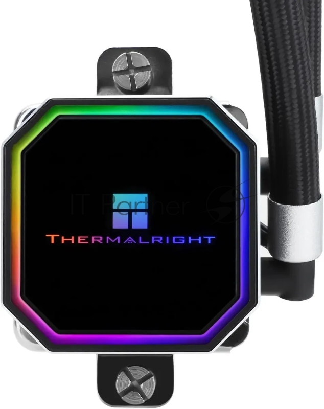 Система водяного охлаждения Thermalright Frozen Prism 360 ARGB Soc-AM5/AM4/1151/1200/2066/1700 черный 4-pin 27dB Al Ret (F-PRISM-360-BL-ARGB)