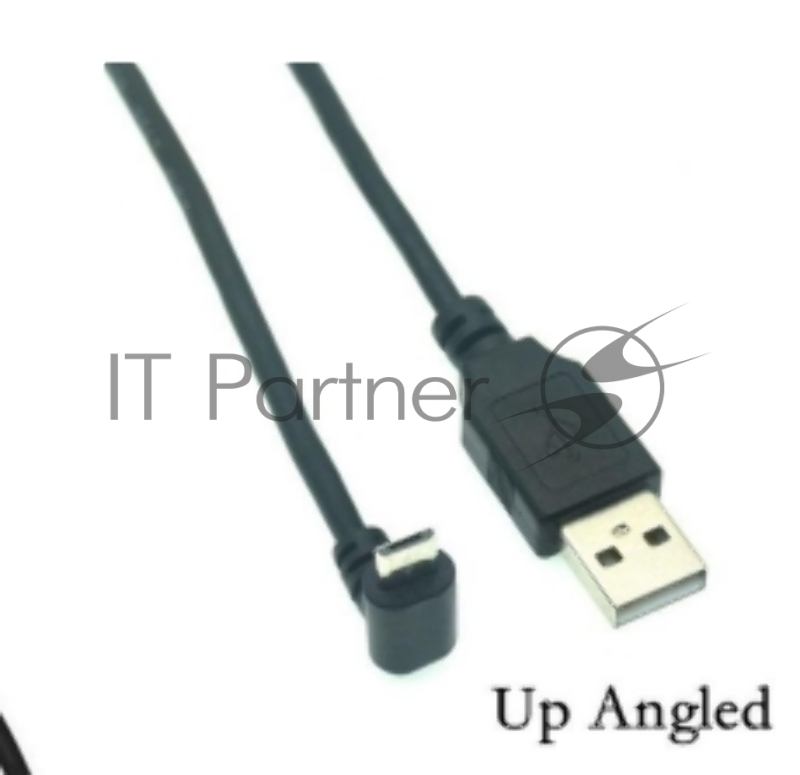 Кабель USB Type A на Micro USB угол вверх 3 м