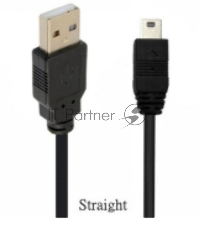Кабель USB Type A на Mini USB прямой 1 м