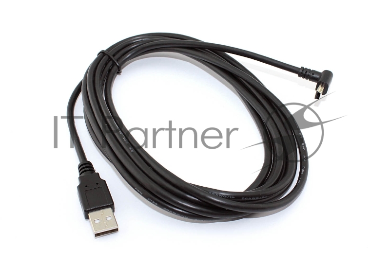 Кабель USB Type A на Mini USB угол вверх 3 м