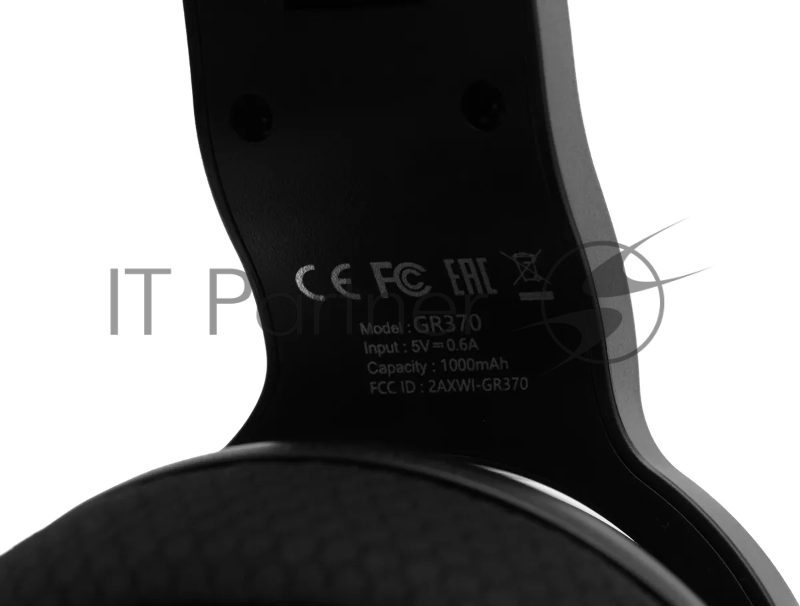 Наушники с микрофоном A4Tech Bloody GR370 черный мониторные BT оголовье (GR370)