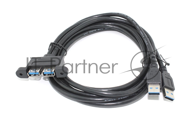 Кабель USB 2.0 для монтажа на корпус 1,5 м