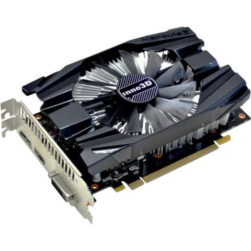 Видеокарта 6Gb (PCI-E) Inno3D GeForce GTX 1060 Compact N1060-6DDN-N5GM (GTX1060, GDDR5, 192bit, HDCP, DVI, HDMI, DP, Retail)