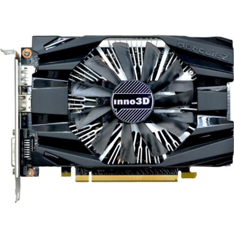 Видеокарта 6Gb (PCI-E) Inno3D GeForce GTX 1060 Compact N1060-6DDN-N5GM (GTX1060, GDDR5, 192bit, HDCP, DVI, HDMI, DP, Retail)