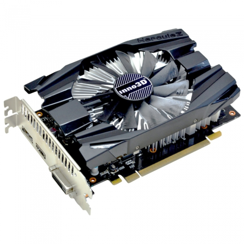 Видеокарта 6Gb (PCI-E) Inno3D GeForce GTX 1060 Compact N1060-6DDN-N5GM (GTX1060, GDDR5, 192bit, HDCP, DVI, HDMI, DP, Retail)