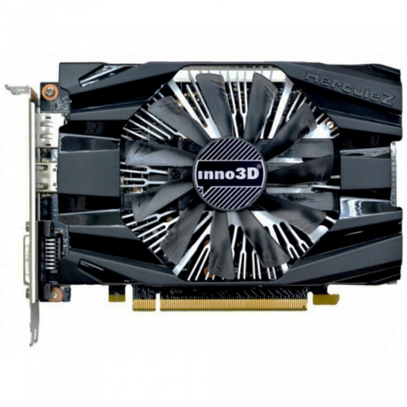 Видеокарта 6Gb (PCI-E) Inno3D GeForce GTX 1060 Compact N1060-6DDN-N5GM (GTX1060, GDDR5, 192bit, HDCP, DVI, HDMI, DP, Retail)