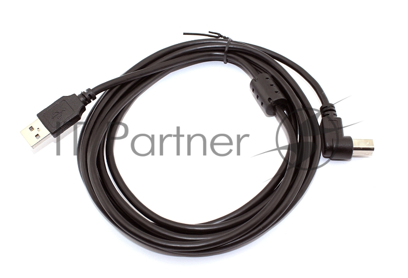 Кабель USB 2.0 на USB-B угол вверх 3 м