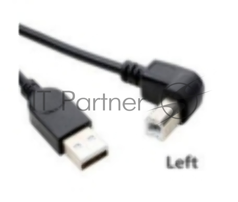 Кабель USB 2.0 на USB-B угол влево 0,5 м