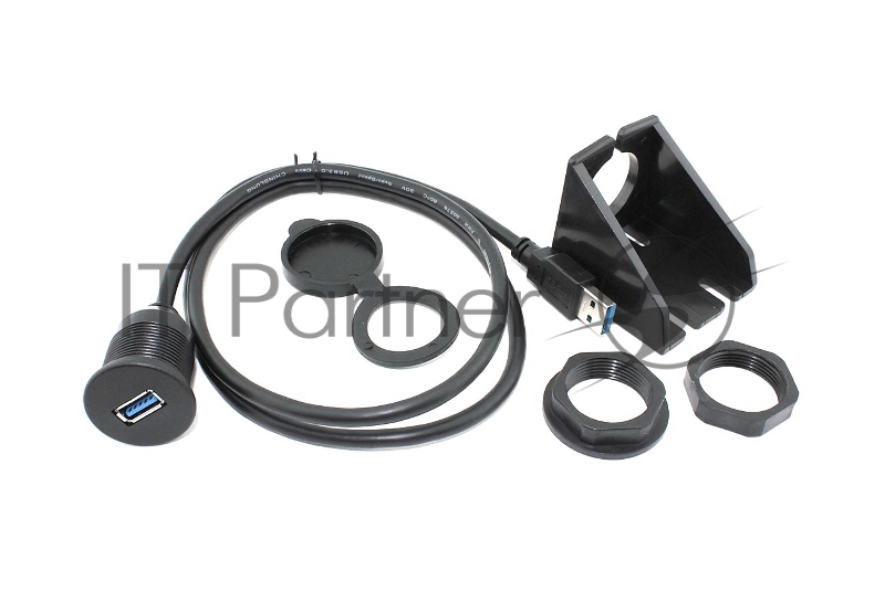 Кабель USB 3.0 для монтажа на корпус 1 м влагозащищённый