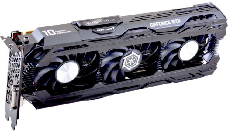Видеокарта Inno3D GeForce GTX 1080 Ti iChill X3 11ГБ C108T3C-1SDN-Q6MNX (GeForce GTX 1080 Ti, DDR5X, DVI, HDMI, 3xDP) (PCI-E)