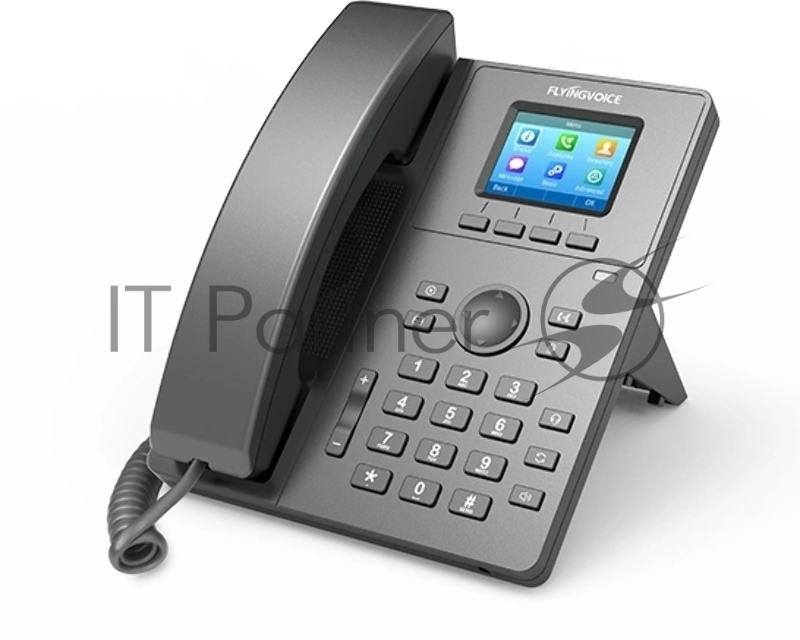 Телефон IP Flyingvoice P11 серый (упак.:1шт)