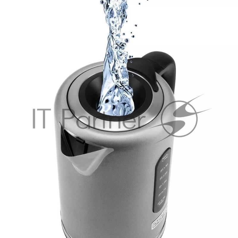 Чайник электрический Polaris PWK 1729CA 1.7л. 2200Вт сталь корпус: металл