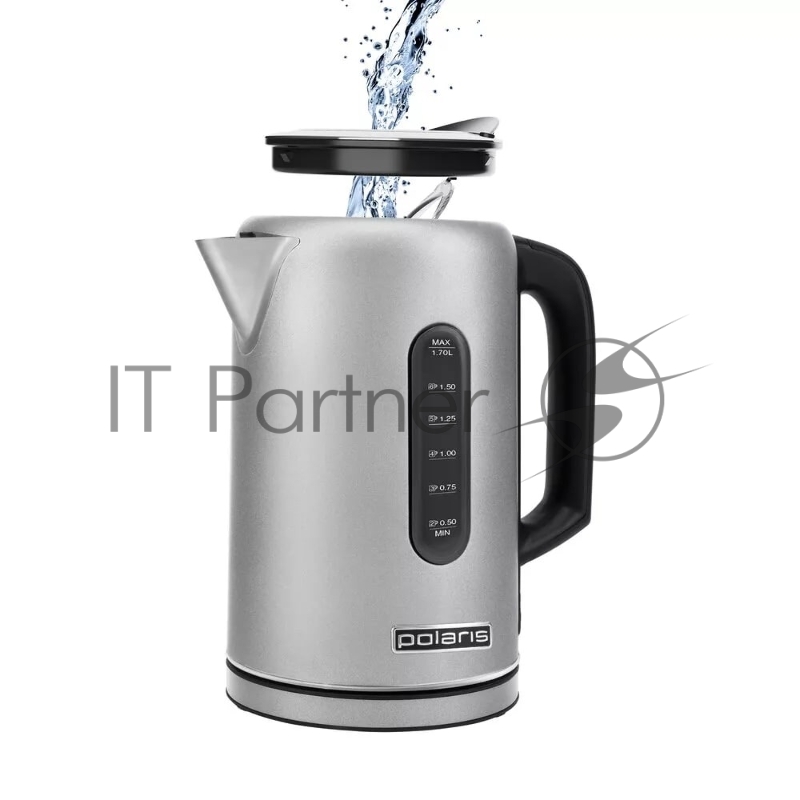 Чайник электрический Polaris PWK 1729CA 1.7л. 2200Вт сталь корпус: металл
