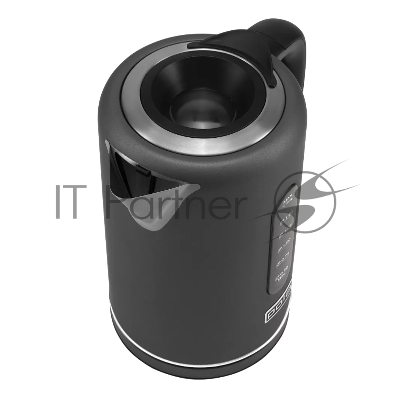 Чайник электрический Polaris PWK 1729CA Water Way Pro 1.7л. 2200Вт серый корпус: металл/пластик