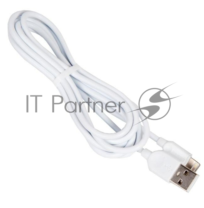 Кабель USB BOROFONE BX14 для Lightning, 2.4A, длина 1м, белый