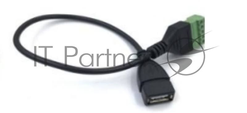 Кабель со сборным разъемом USB тип А мама