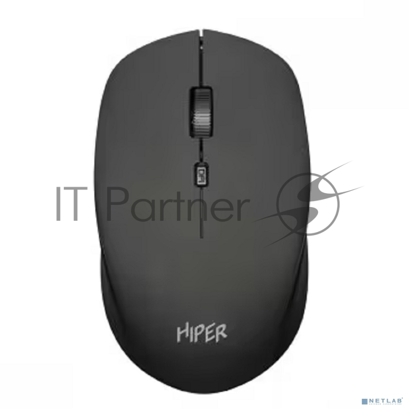 Мышь HIPER беспроводная HOMW-091 {1600dpi, черный, USB, 4кнп}