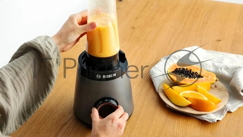 Блендер стационарный Bosch MMB6177S 1200Вт серебристый