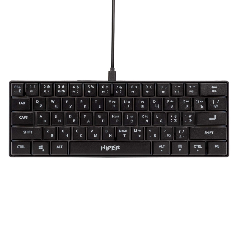 Игровая клавиатура HIPER KGM5X Berserk, черный
