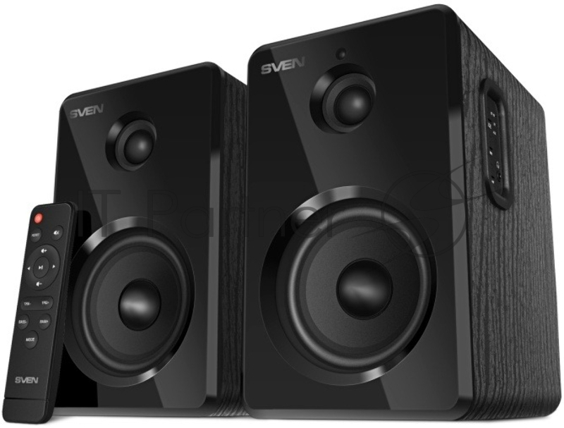 Компьютерная акустика Sven 2.0 Sven SPS-725 черный (50 Вт, BT, пульт)