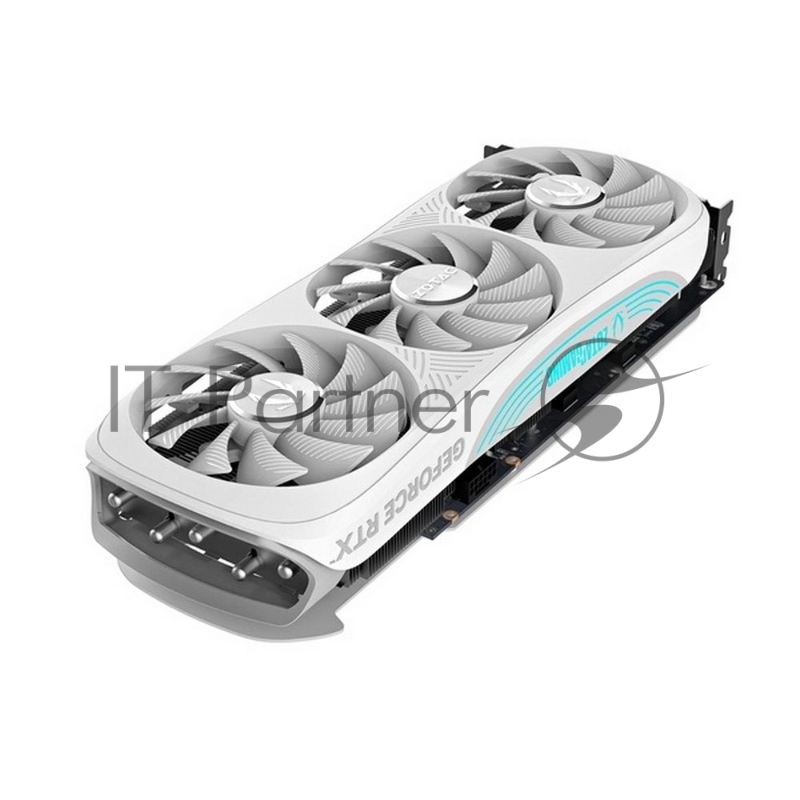 Видеокарта Zotac RTX4070Ti SUPER TRINITY OC WHITE ED 16GB GDDR6X 256bit 3xDP HDMI 3FAN Premium Pack