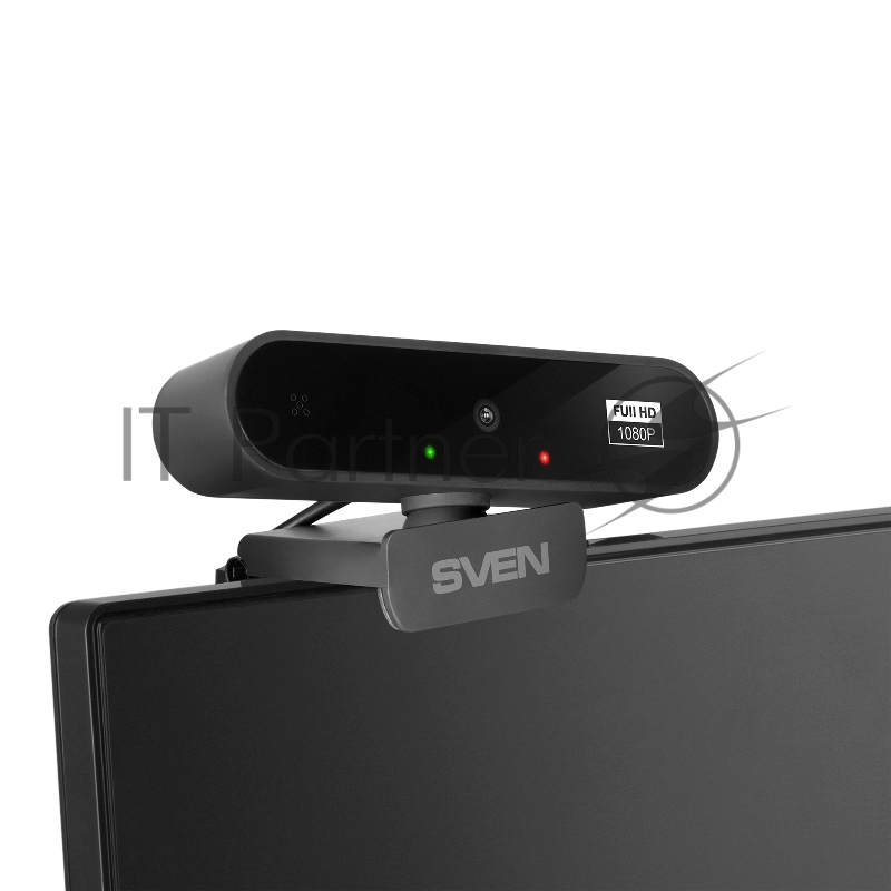 Веб-камера SVEN IC-965 HD (2 МП, 30 к/с, Full HD, SoftTouch, блист)