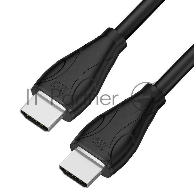 Кабель 4PH 2.0m HDMI v2.1 черный, Ultra HD 8K 60Hz, 4K 144Hz, 48 Гбит/с, 3D, 4PH-R90156