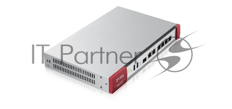 Межсетевой экран и Wi-Fi контроллер Zyxel USG FLEX 200, Rack, 3xWAN GE (2xRJ-45 и 1xSFP), 4xLAN/DMZ GE, 2xUSB3.0, AP Controller (8/40), NebulaFlex **