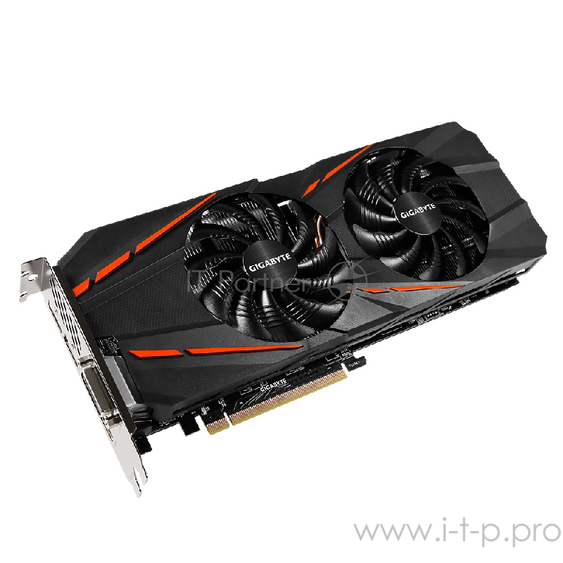 Видеокарта GIGABYTE GeForce GTX 1060 G1 Gaming 6G 6ГБ GV-N1060G1 GAMING-6GD rev.2.0 (GeForce GTX 1060, DDR5, DVI, HDMI, 3xDP) (PCI-E)