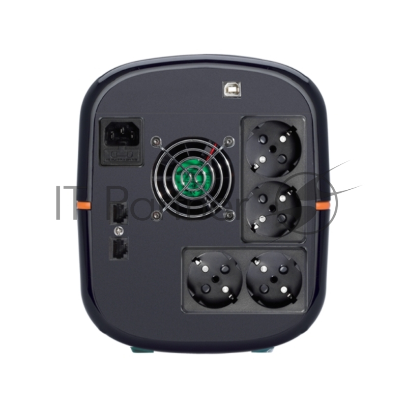 Линейно-интерактивный напольный ИБП с функция автоматического регулирования напряжения и LCD дисплеем Tuncmatik Digitech Pro 2200 UPS Line-Interactive Tower 2200VA/1320W LCD display / RJ11/45 / USB with battery int(1*2*9Ah), 4*Shuko