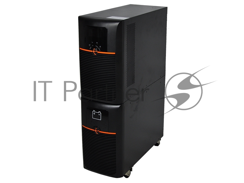 Однофазный напольный ИБП с двойным преобразованием Tuncmatik PowerUP ONE 6 kVA / 6 kW 1/1 ON-LINE Tower UPS RS-232/ SNMPslot/ LCD / USB / EPO / terminal block with Battery int (16 x 12V 7AH)