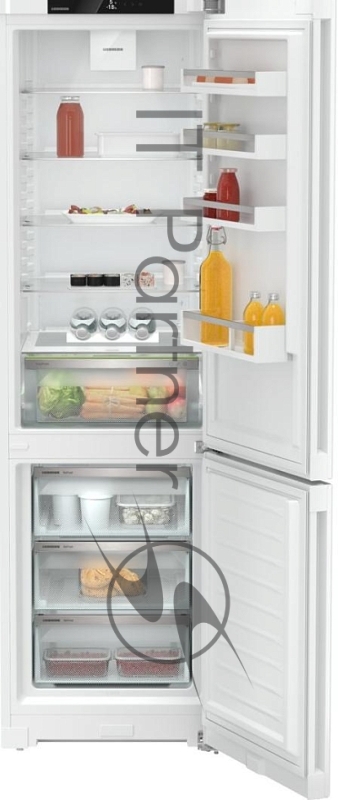 Холодильники LIEBHERR/ Pure, EasyFresh, МК NoFrost, 3 контейнера МК, в. 201,5 см, ш. 60 см, улучшенный класс ЭЭ, внутренние ручки, белый цвет