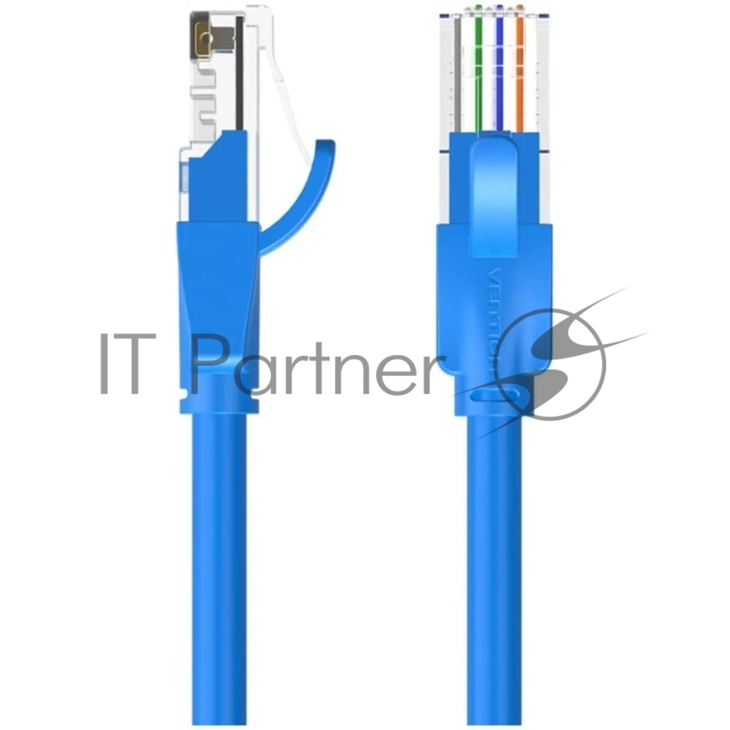 Патч-корд Vention прямой UTP cat.6, RJ45 - 5м. Синий