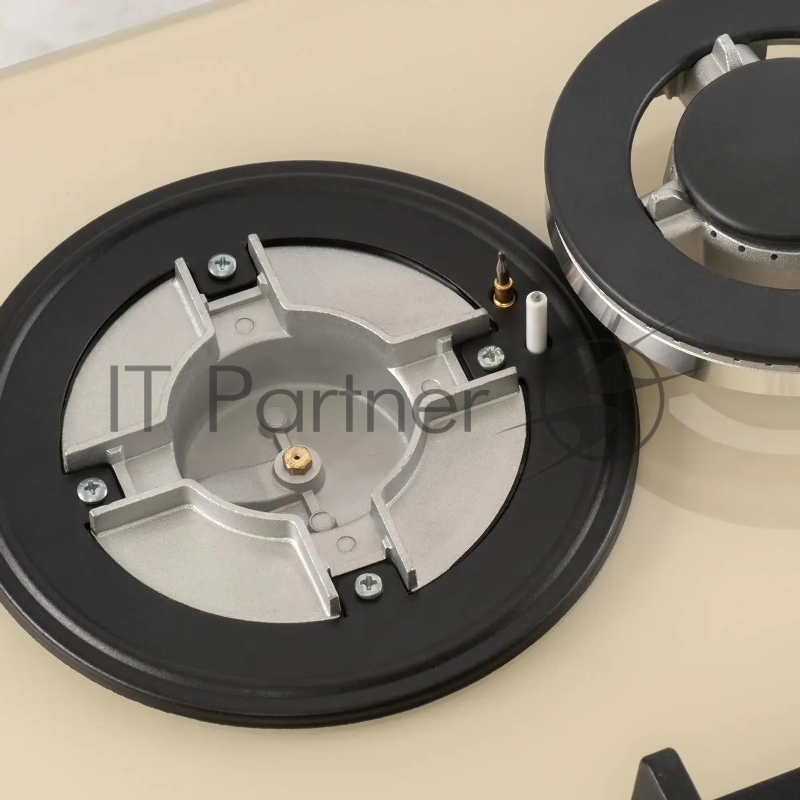 Газовая варочная поверхность Hyundai HHG 6436 BE бежевый