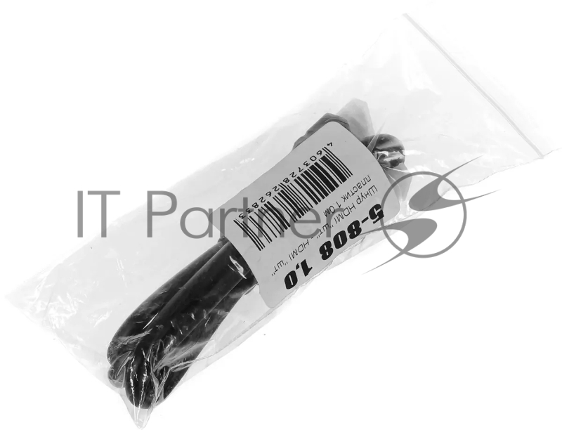 Кабель аудио-видео Premier 5-808 HDMI (m)/HDMI (m) 1м. позолоч.конт. черный (5-808 1.0)