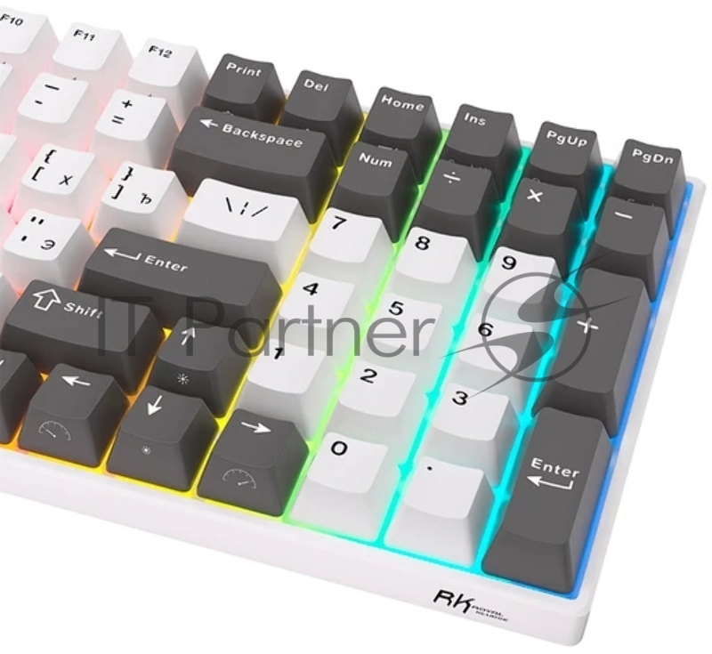 Клавиатура Royal Kludge RK100 Red switch/Grey/Red/White